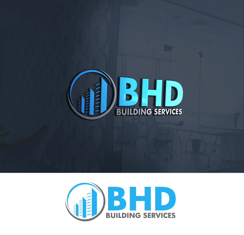 Logo Design by Digihex for BHD BUILDING SERVICES PTY LTD | Design #11129088