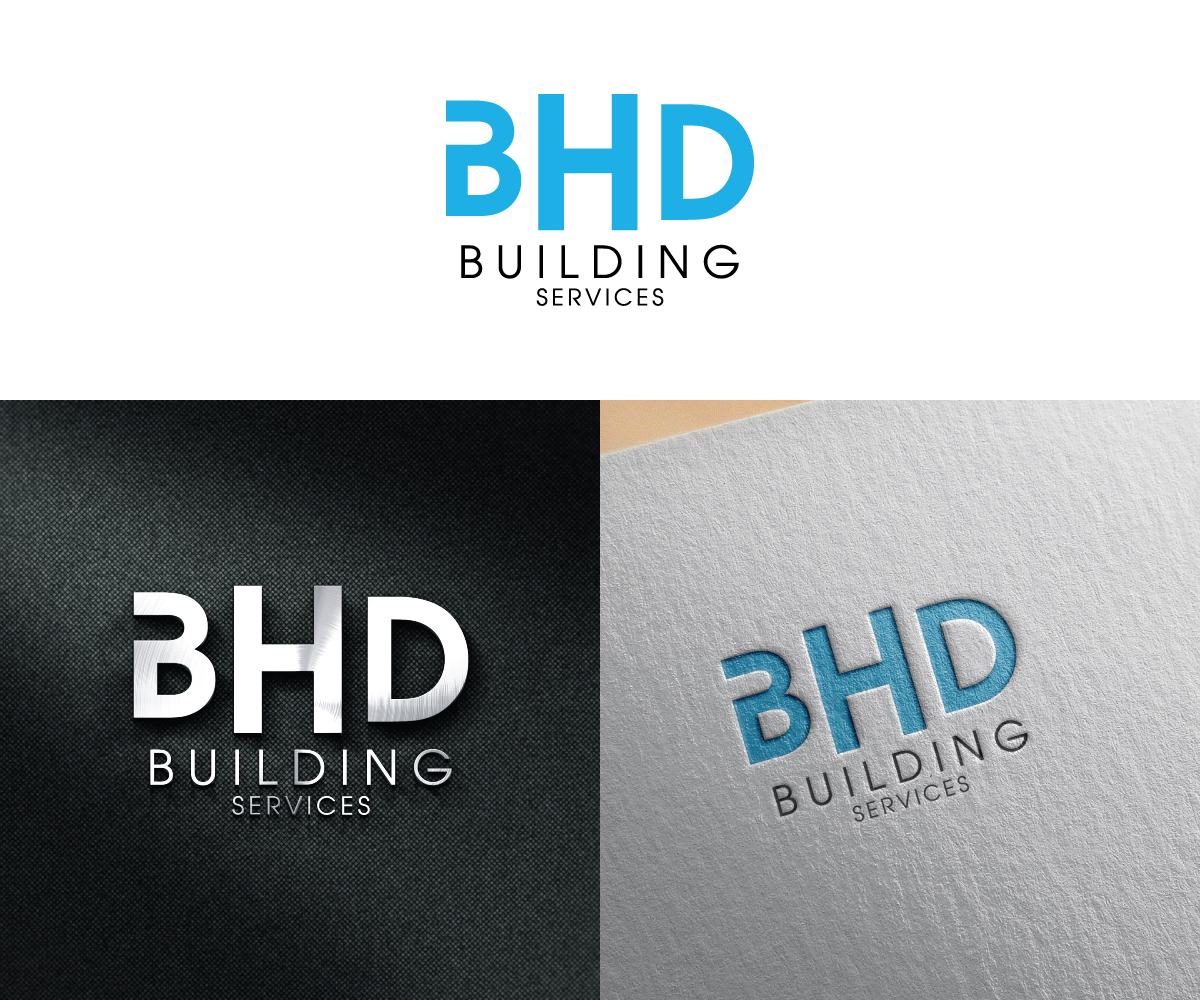 Logo Design by Logico Artlines for BHD BUILDING SERVICES PTY LTD | Design #11134450