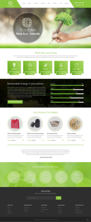 Web Design by pb for this project | Design: #11159541