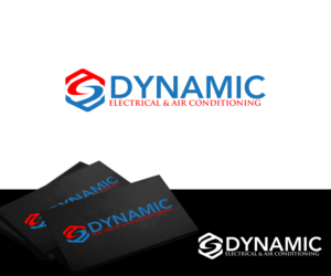 Logo Design by HeroG®APHIX for Dynamic Electrical & Air Conditioning | Design: #11193524