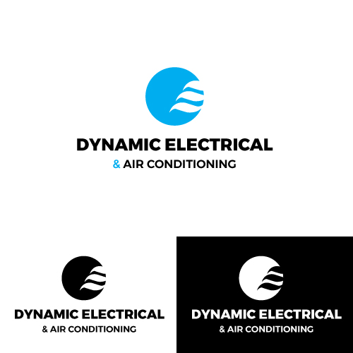 Logo Design by atriumdesignstudio for Dynamic Electrical & Air Conditioning | Design #11179553
