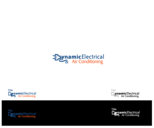 Logo Design by R O N I E for Dynamic Electrical & Air Conditioning | Design: #11212345