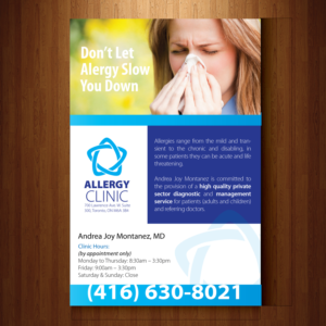 Flyer Design by Rohan Alexander for this project | Design: #11153026