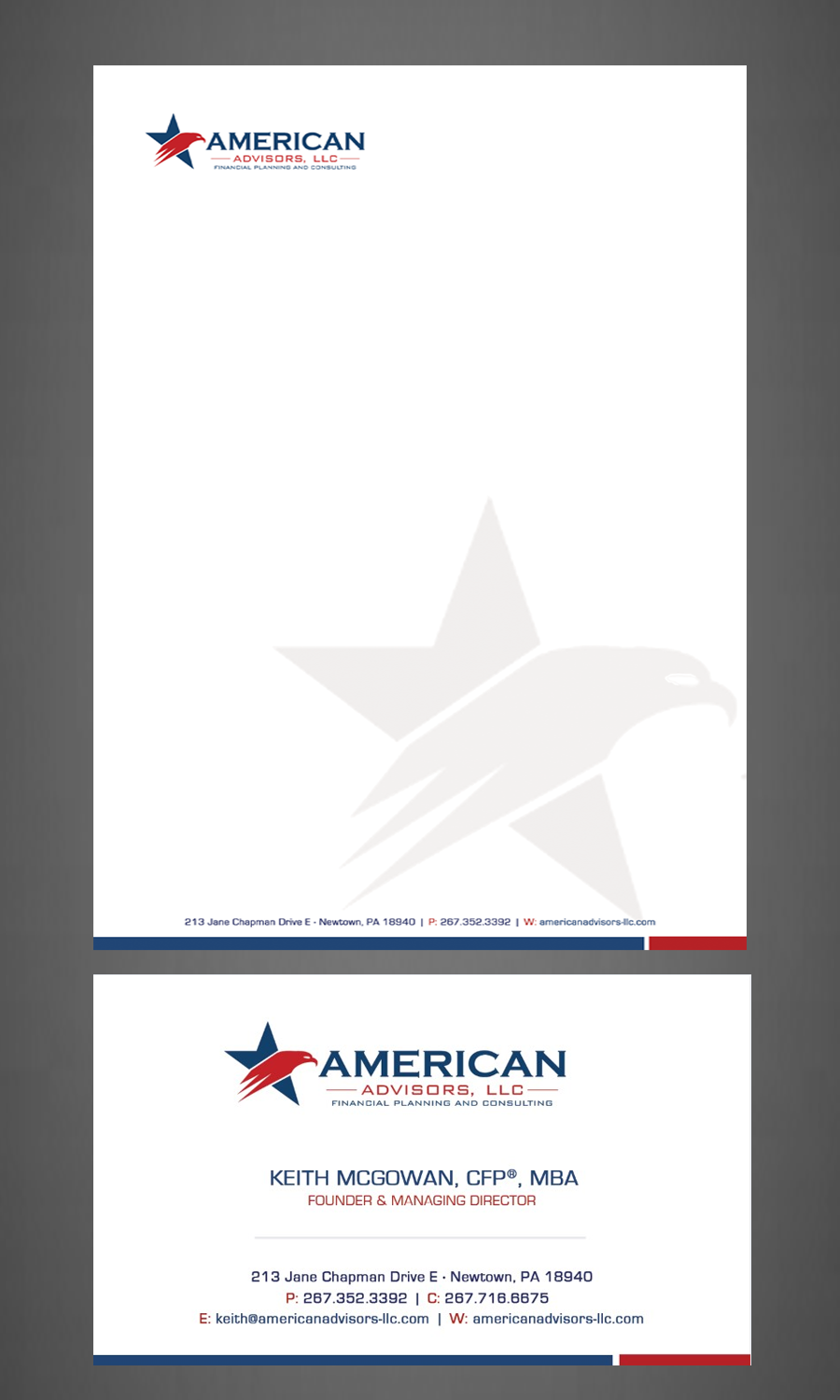Stationery Design by Sarah Mathews for this project | Design #11268706
