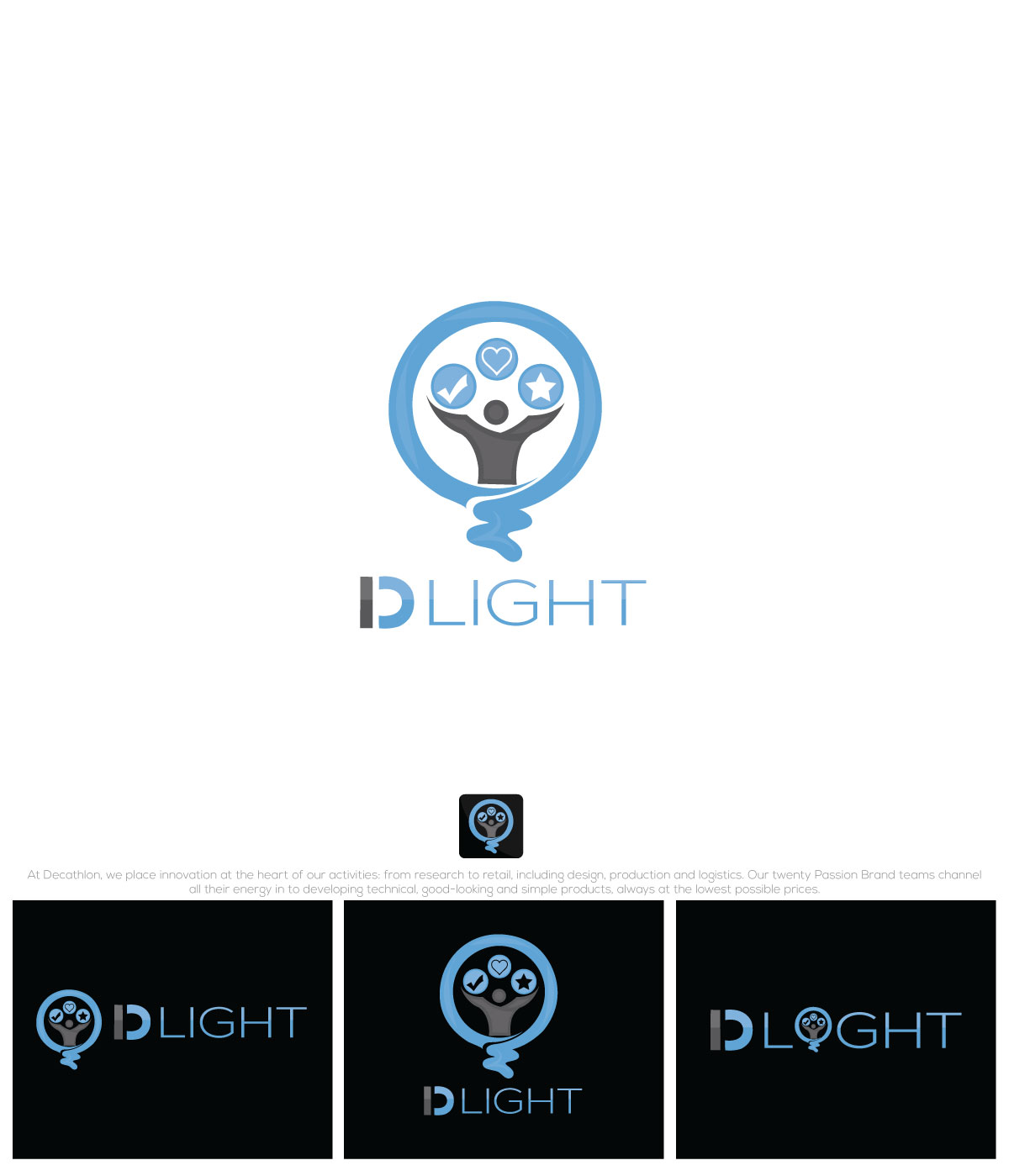 Logo Design by brandeintstudio for DECATHLON SA | Design #11233821