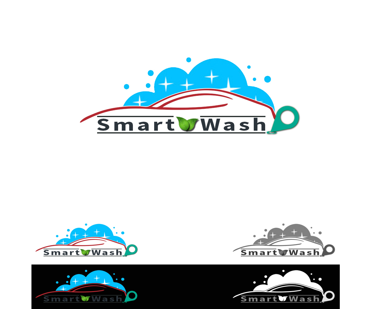 Logo Design by R O N I E for Smart Wash | Design #11210897