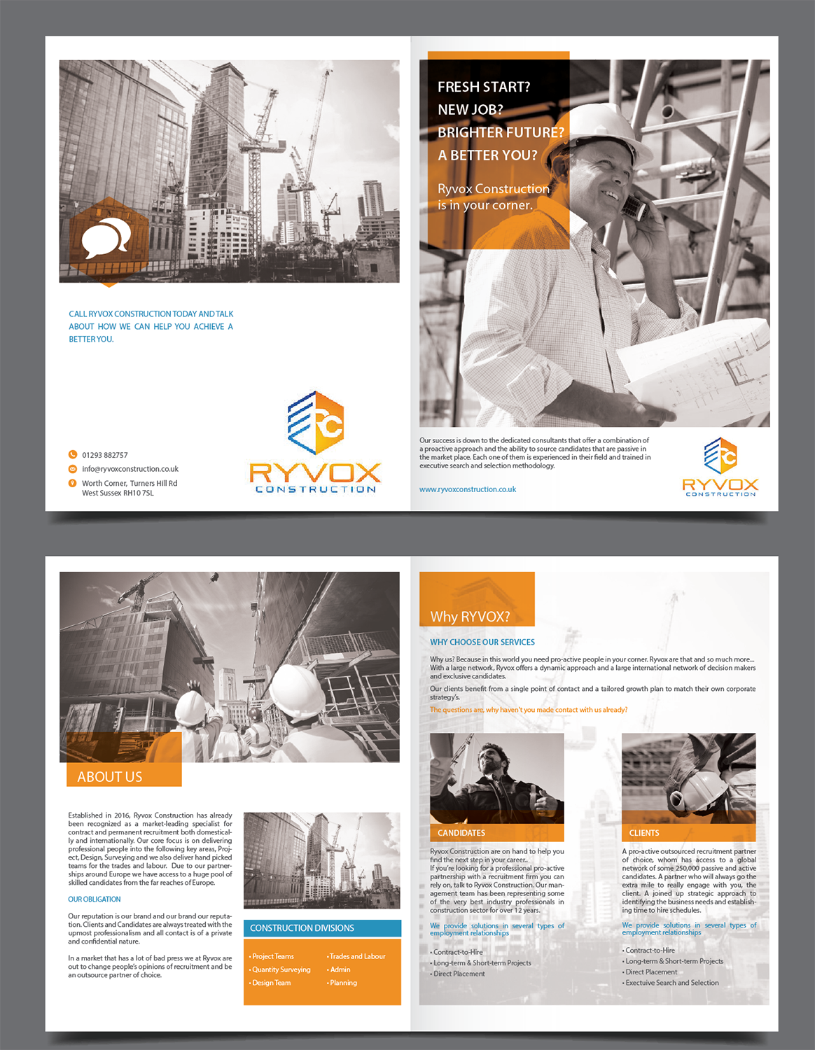 Brochure Design by alex989 for this project | Design #11713185