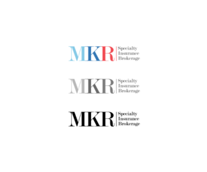 Diseño de Logo por Hey Lex para MKR Specialty Insurance Brokerage, Inc. | Diseño: #11235437
