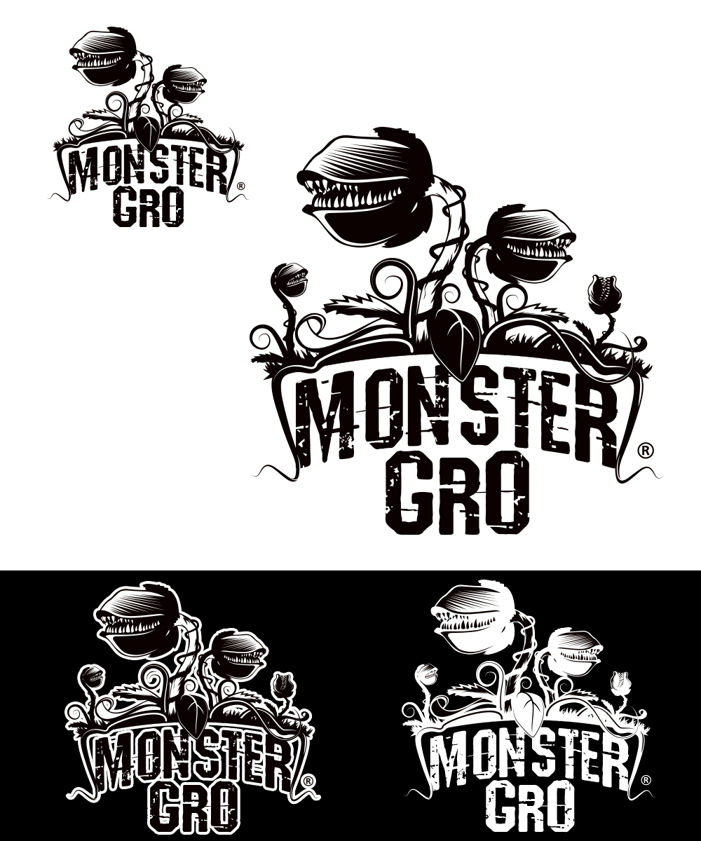 Logo Design by StudioD™ for Monster Gro | Design #11152519