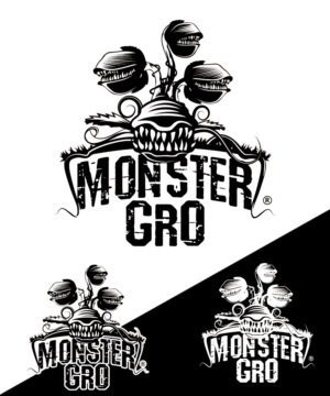 Logo Design by StudioD™ for Monster Gro | Design: #11164347