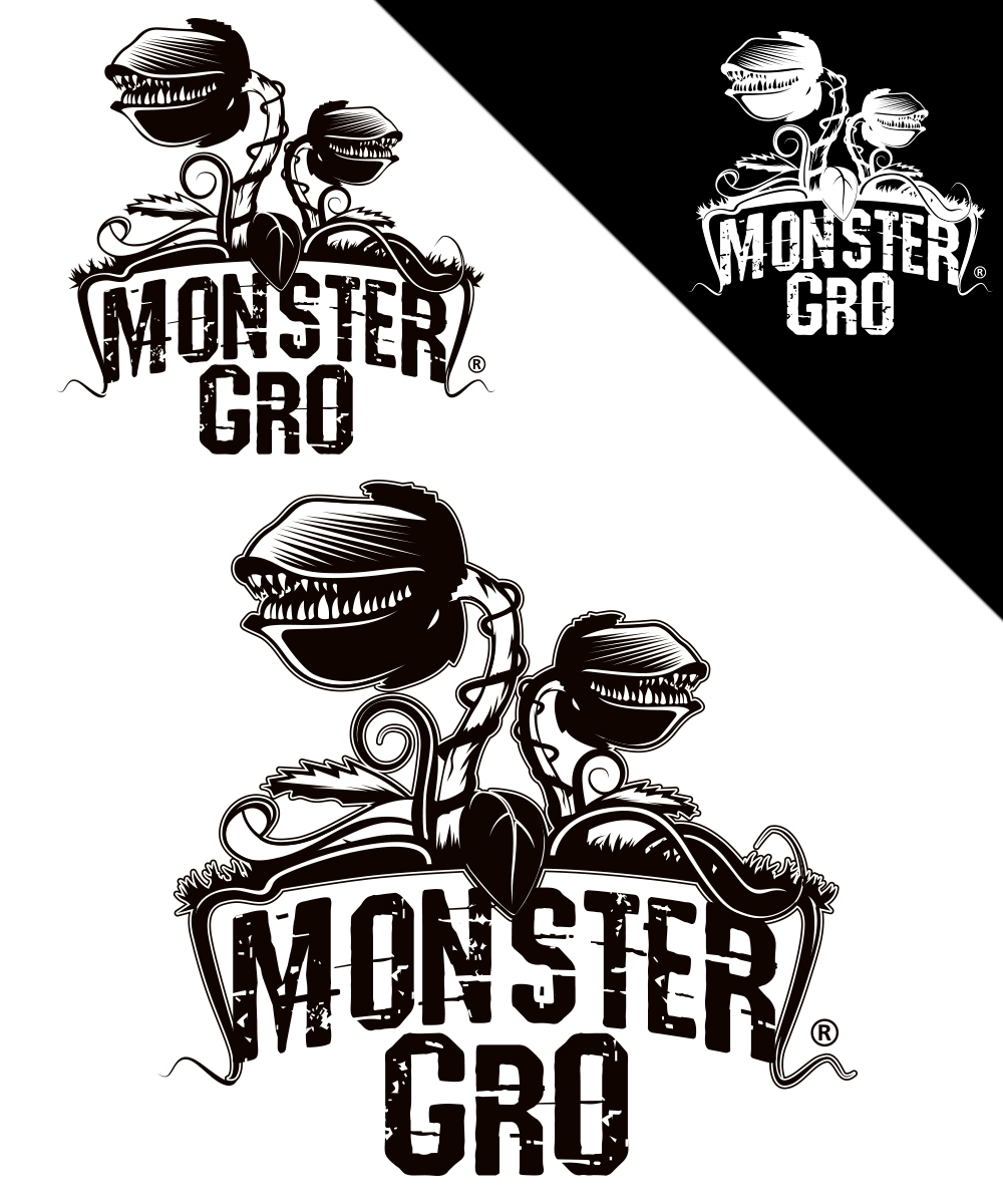 Logo-Design von StudioD™ für Monster Gro | Design #11410481