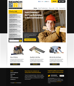 Web Design by Robert Marks for AMUNDAMO | Design: #532036