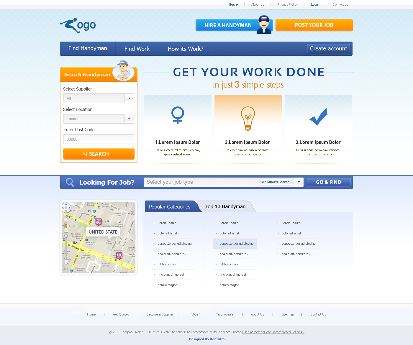Web Design by Banzufm for AMUNDAMO | Design #479162