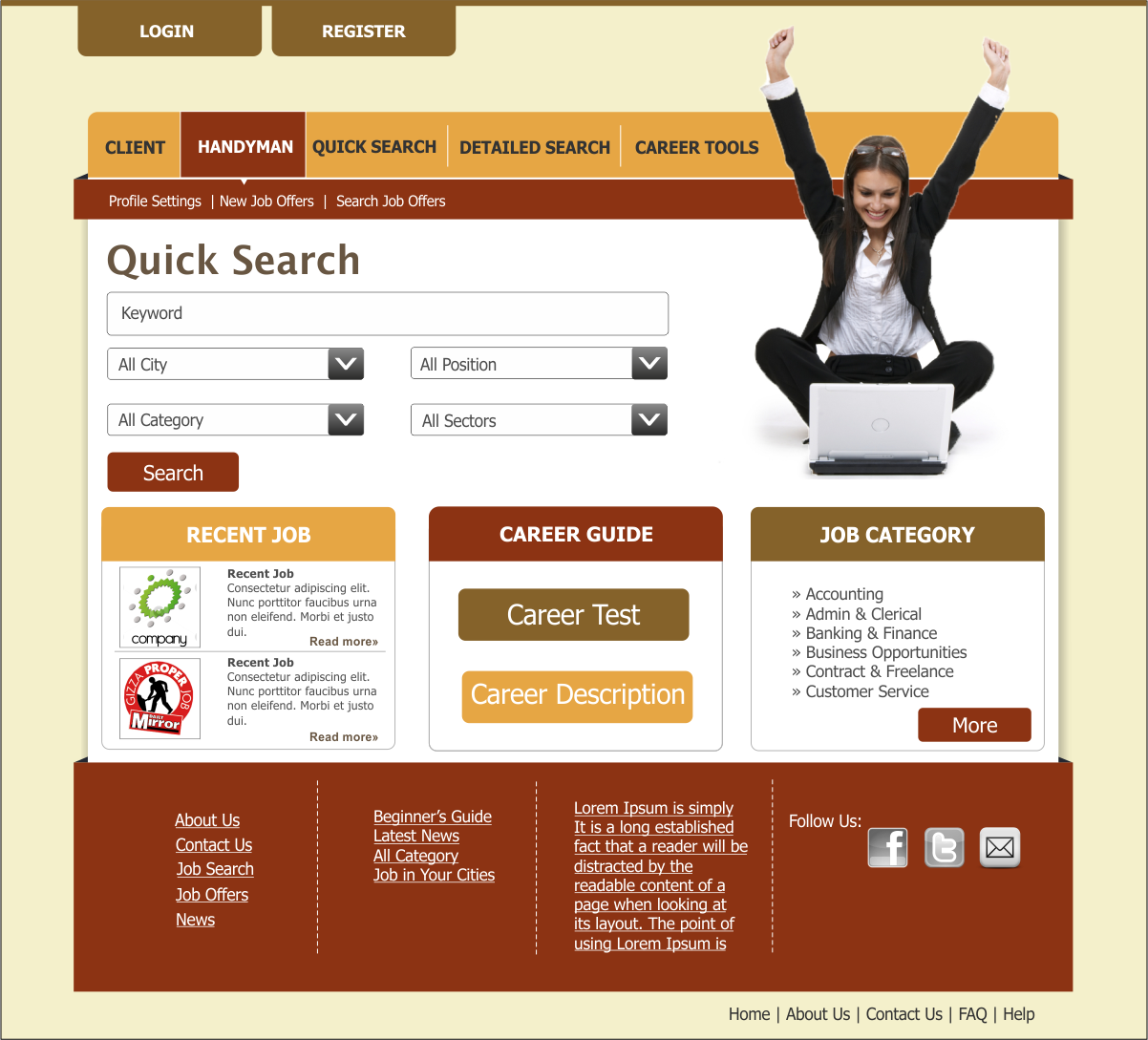 Web Design by kalista.design for AMUNDAMO | Design #499978