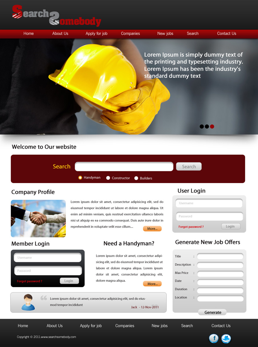 Web Design by pb for AMUNDAMO | Design #484426