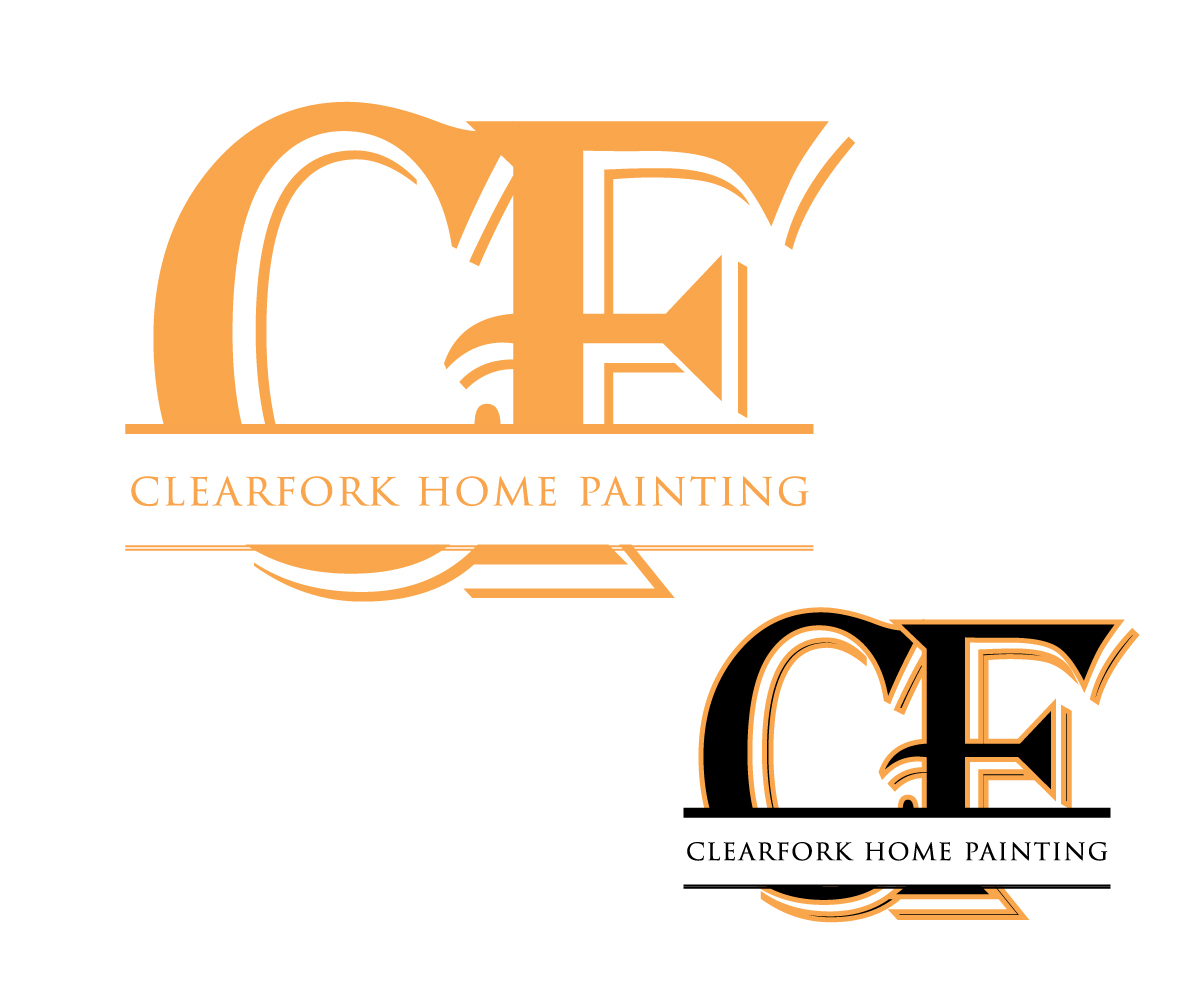Logo Design by La Tasha Designs for Clearfork home painting | Design #11141991