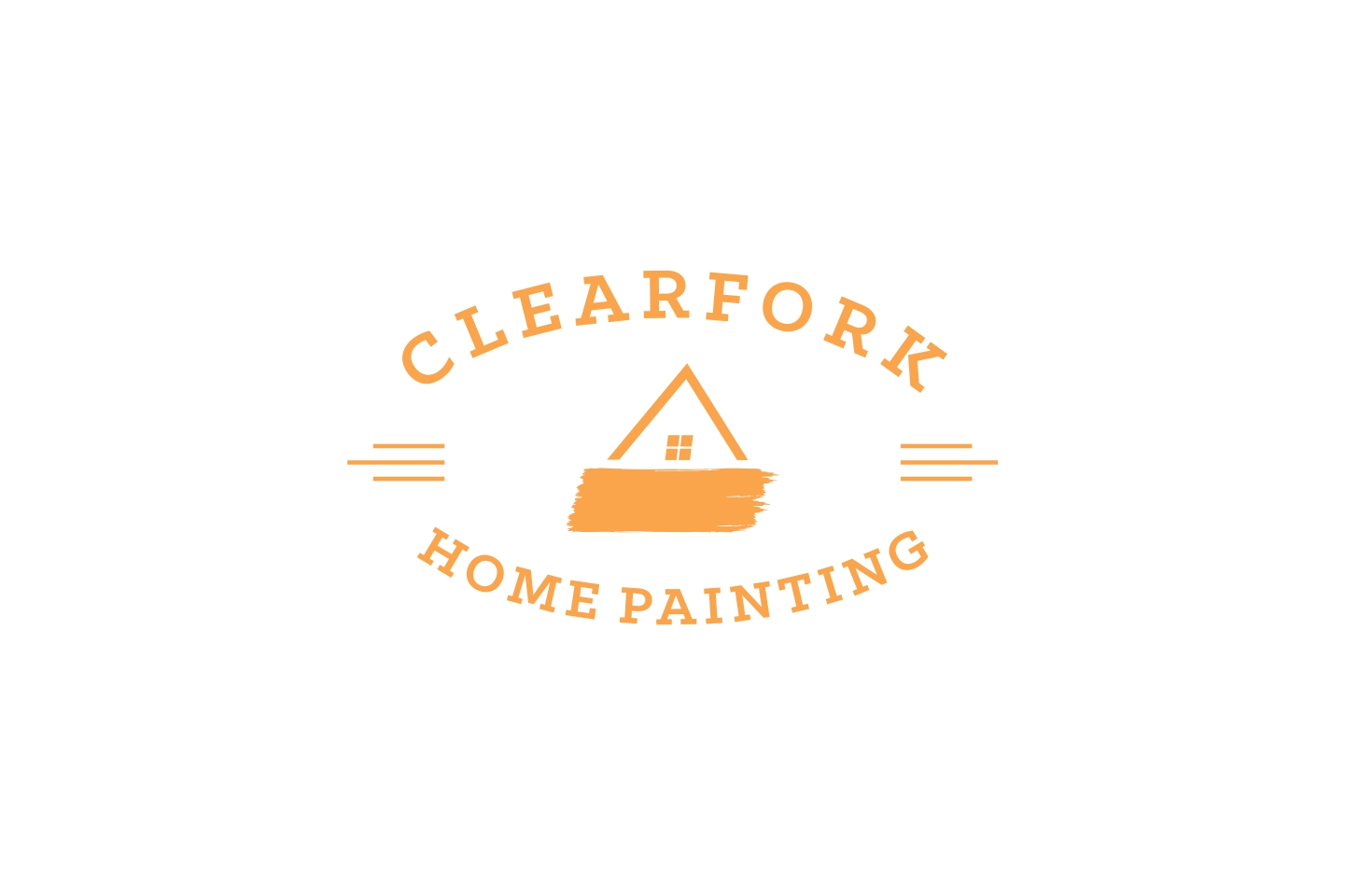 Logo Design by dzoker for Clearfork home painting | Design #11140365