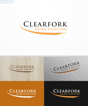 Diseño de Logo por ZoneCreative para Clearfork home painting | Diseño #11141225