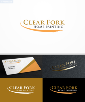 Logo Design by Grapismo Brand Studio for Clearfork home painting | Design: #11148317