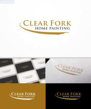Logo Design by Grapismo Brand Studio for Clearfork home painting | Design: #11148426