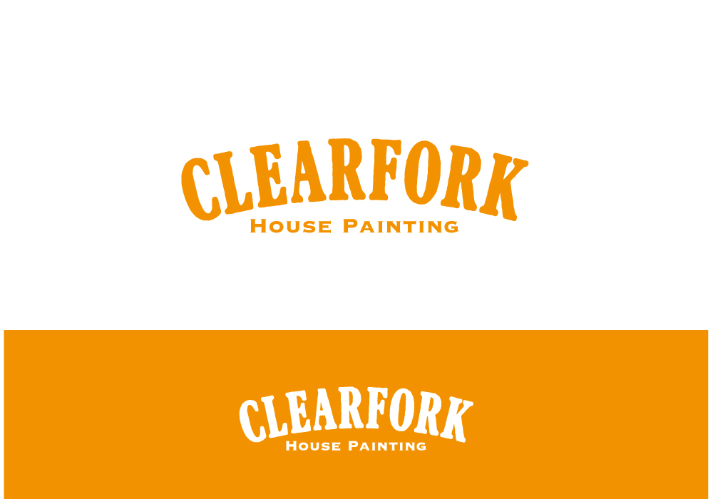 Logo Design by Nigel B for Clearfork home painting | Design #11146310