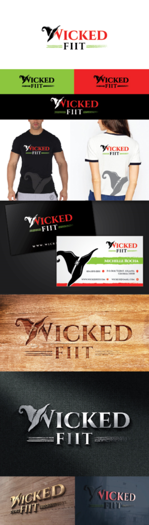 Logo Design by debdesign for Wicked Fiit and No Place Like Home Personal Training | Design: #11156656