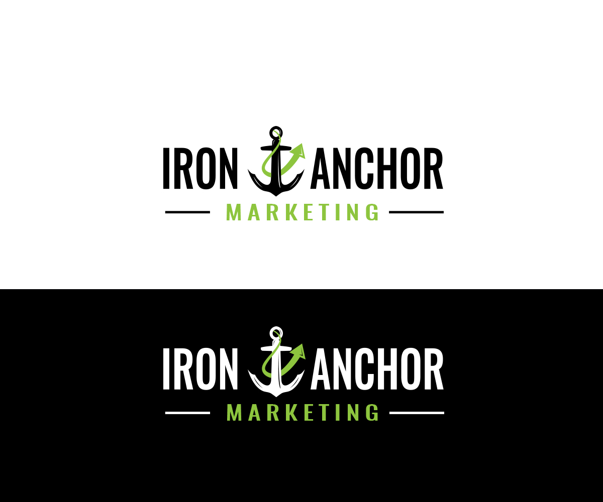 Logo Design by Maher Sh for Iron Anchor Marketing | Design #11164743
