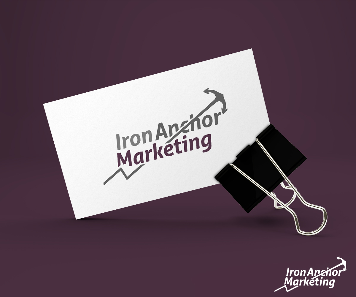 Diseño de Logo por slavilen para Iron Anchor Marketing | Diseño #11243762