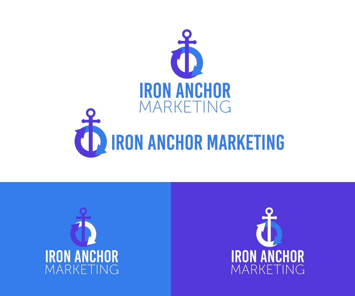 Design de Logo par Studio Elica pour Iron Anchor Marketing | Design #11246548