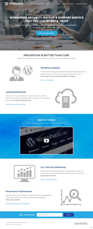 Wordpress Design by pb for 3MHZ Solutions | Design: #11354062