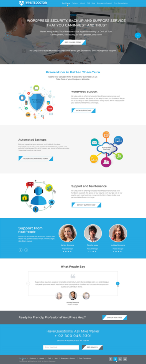 Wordpress Design by Ved Web Services
