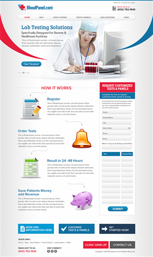 Web Design par Mayank Patel pour Live Well Marketing LLC | Design : #2355910