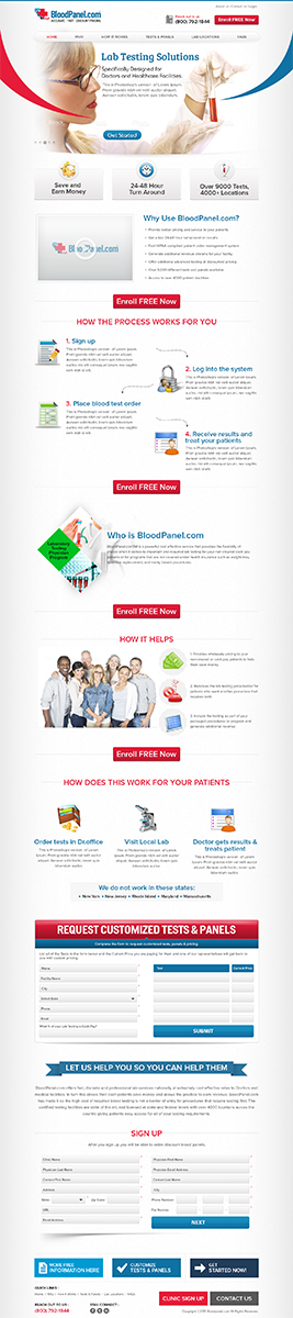Web Design par Mayank Patel pour Live Well Marketing LLC | Design #2396485