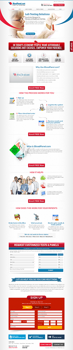 Web Design by Mayank Patel for Live Well Marketing LLC | Design #2416364