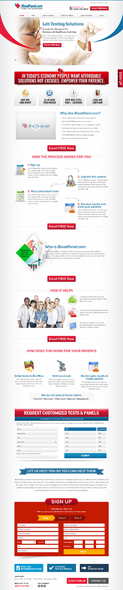 Web Design by Mayank Patel for Live Well Marketing LLC | Design #2425569