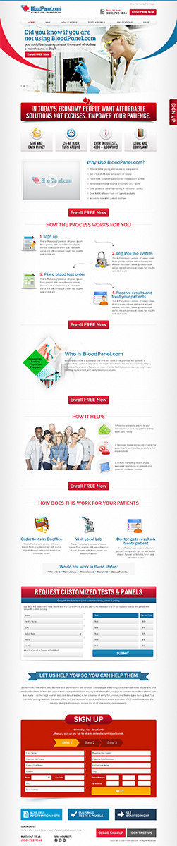 Web Design by Mayank Patel for Live Well Marketing LLC | Design #2425578