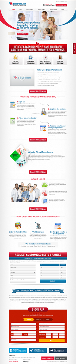 Web Design par Mayank Patel pour Live Well Marketing LLC | Design #2425587