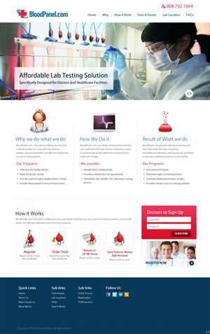 Web Design par pb pour Live Well Marketing LLC | Design : #2318868