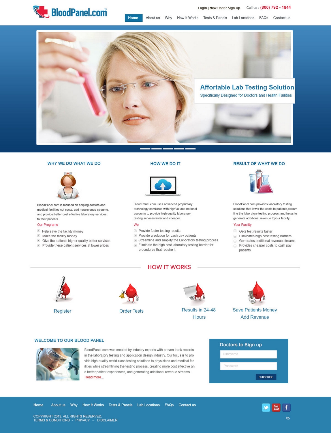 Web Design by pb for Live Well Marketing LLC | Design #2322597