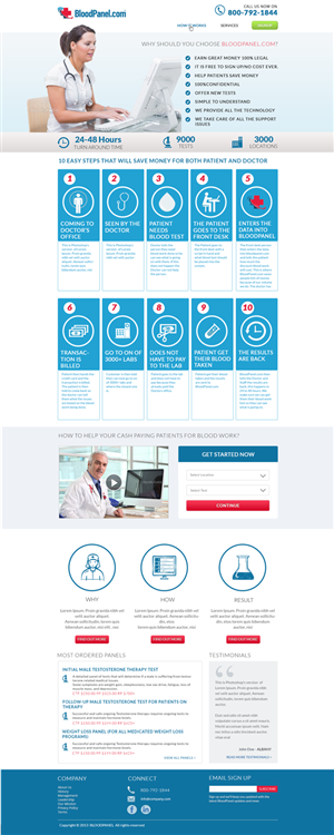 Web Design par ctbors pour Live Well Marketing LLC | Design : #2351836