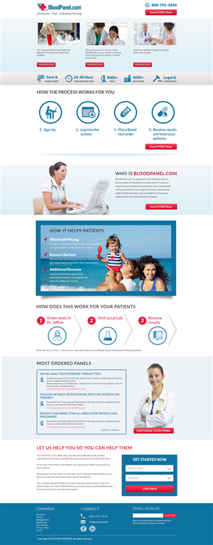 Web Design by ctbors for Live Well Marketing LLC | Design: #2398225
