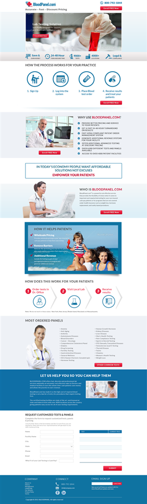 Web Design by ctbors for Live Well Marketing LLC | Design: #2410788