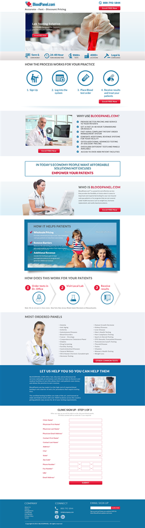 Web Design par ctbors pour Live Well Marketing LLC | Design #2411290