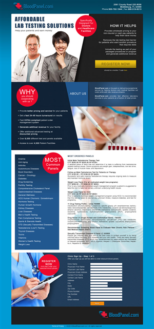 Web Design par Ardianet pour Live Well Marketing LLC | Design #2319876