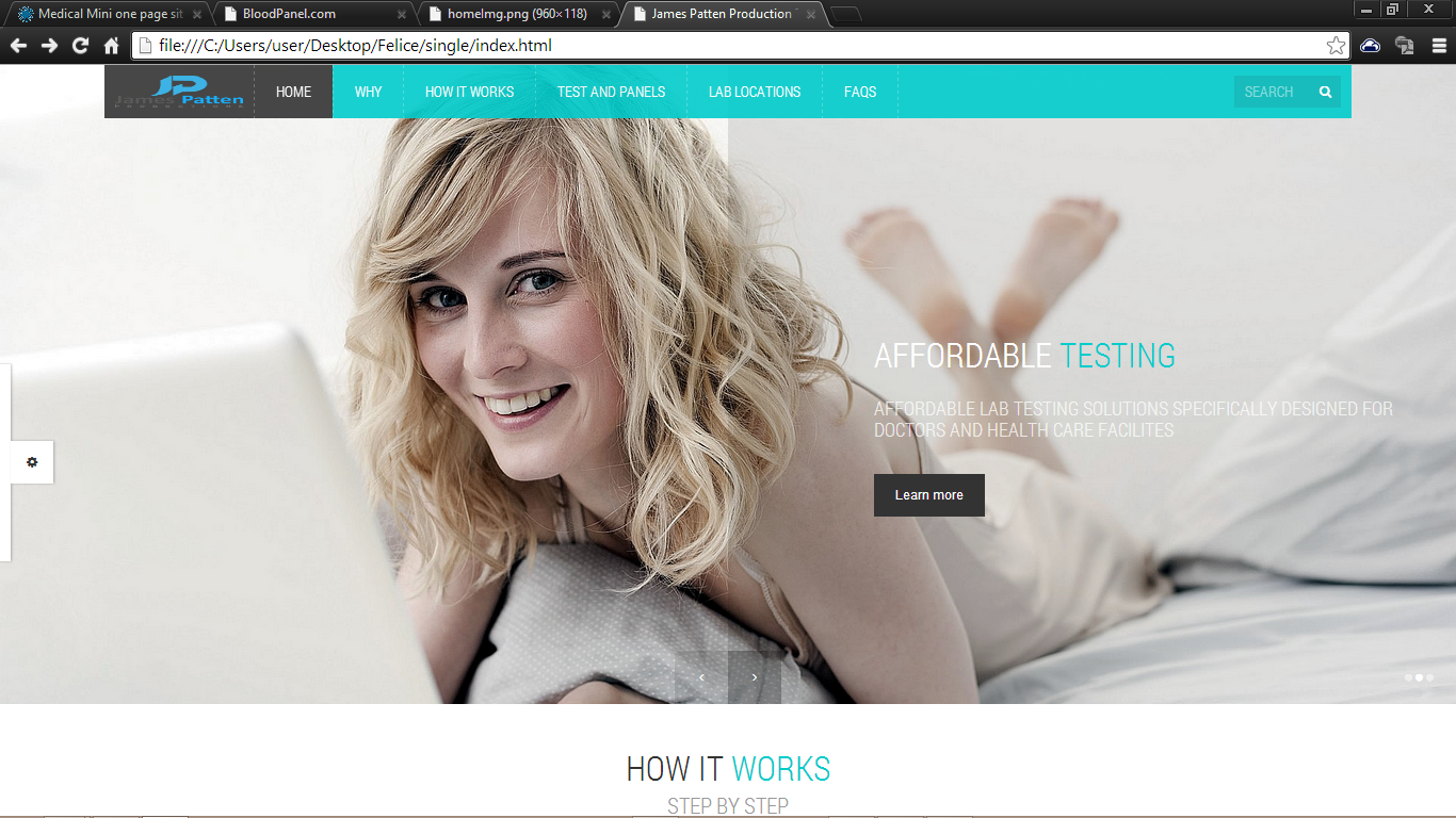 Web-Design von jamespatten für Live Well Marketing LLC | Design #2306402