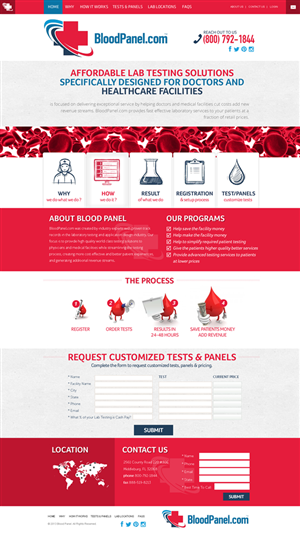Web Design by Behriatech for Live Well Marketing LLC | Design: #2351793