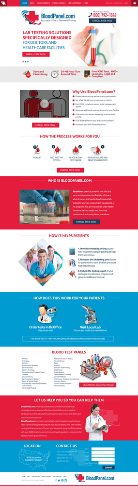 Web Design by Behriatech for Live Well Marketing LLC | Design: #2391214