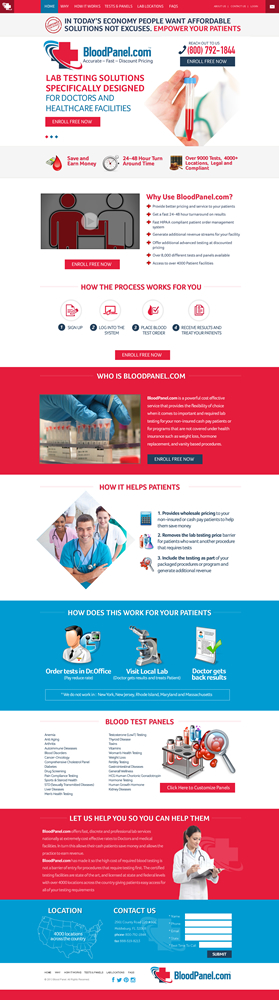 Web Design par Behriatech pour Live Well Marketing LLC | Design : #2396671
