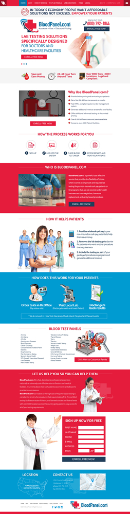 Web Design by Behriatech for Live Well Marketing LLC | Design: #2410983