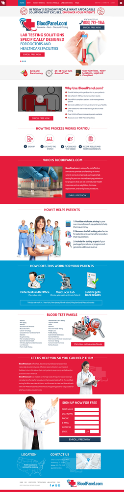 Web Design by Behriatech for Live Well Marketing LLC | Design: #2415273